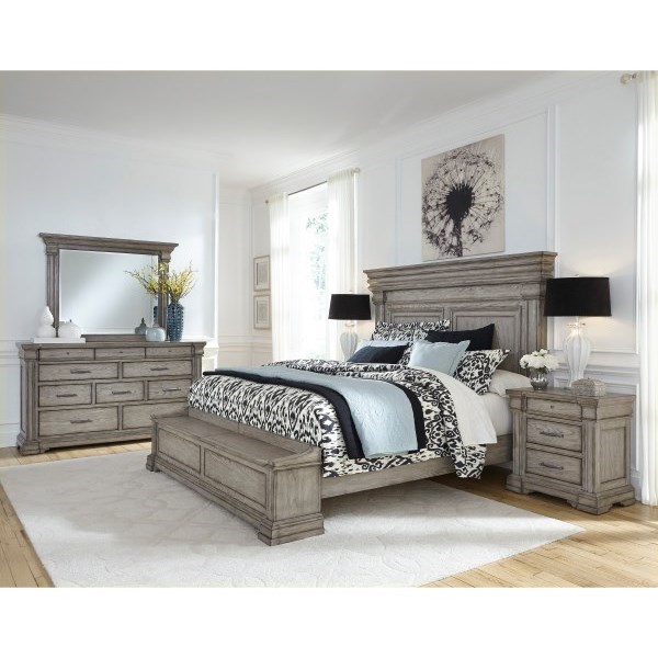 Pulaski Furniture Madison Ridge King Bedroom Group | Johnny Janosik